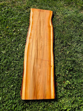 Load image into Gallery viewer, Yew Live edge board - 300mm x 1130mm (ID: YEW041)