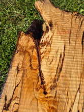 Load image into Gallery viewer, Beech Live edge board - 300mm x 1600mm (ID: BEE015)