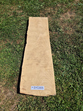Load image into Gallery viewer, Sycamore Live edge board - 1100mm x 340mm (ID: SYC005)