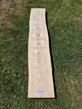 Load image into Gallery viewer, Ash Live edge board - 370mm x 1930mm (ID: ASH015)
