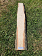 Load image into Gallery viewer, Ash Live edge board - 330mm x 1930mm (ID: ASH013)