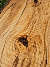 Load image into Gallery viewer, Beech Live edge board - 460mm x 1560mm (ID: BEE017)