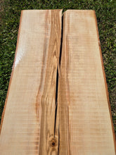 Load image into Gallery viewer, Ash Live edge board - 410mm x 1870mm (ID: ASH017)