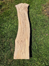 Load image into Gallery viewer, Beech Live edge board - 460mm x 1560mm (ID: BEE017)