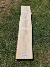 Load image into Gallery viewer, Ash Live edge board - 380mm x 1860mm (ID: ASH018)