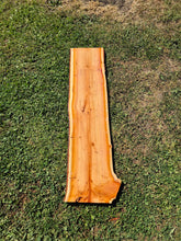 Load image into Gallery viewer, Yew Live edge board - 290mm x 1090mm (ID: YEW050)