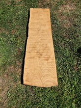 Load image into Gallery viewer, Sycamore Live edge board - 1100mm x 340mm (ID: SYC005)