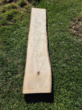 Load image into Gallery viewer, Ash Live edge board - 360mm x 1880mm (ID: ASH011)