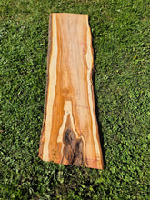 Load image into Gallery viewer, Yew Live edge board - 300mm x 1120mm (ID: YEW042)