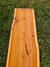 Load image into Gallery viewer, Yew Live edge board - 290mm x 1090mm (ID: YEW048)