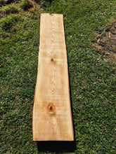 Load image into Gallery viewer, Ash Live edge board - 360mm x 1880mm (ID: ASH011)