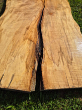Load image into Gallery viewer, Beech Live edge board - 1680mm x 800mm (ID: BEE018)