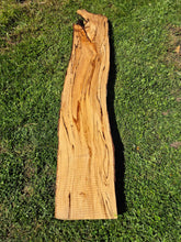 Load image into Gallery viewer, Beech Live edge board - 300mm x 1600mm (ID: BEE015)