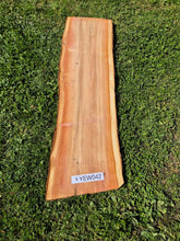 Load image into Gallery viewer, Yew Live edge board - 300mm x 1120mm (ID: YEW042)