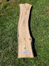 Load image into Gallery viewer, Beech Live edge board - 460mm x 1560mm (ID: BEE017)