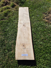 Load image into Gallery viewer, Ash Live edge board - 360mm x 1880mm (ID: ASH011)