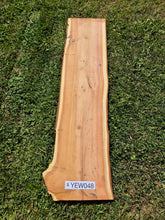 Load image into Gallery viewer, Yew Live edge board - 290mm x 1090mm (ID: YEW048)